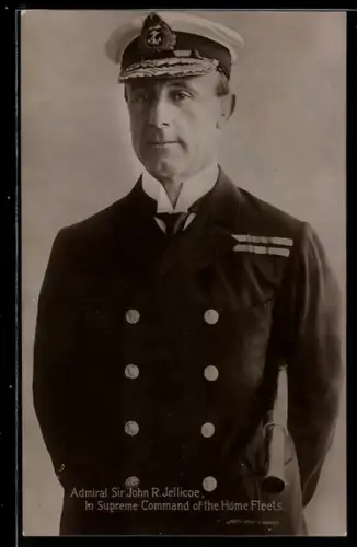AK Admiral Sir John R. Jellicoe, in Supreme Command of the Home Fleet