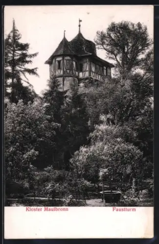 AK Maulbronn, Kloster Maulbronn, Faustturm