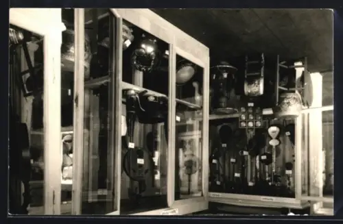 AK Markneukirchen i. Sa., Städtisches Gewerbemuseum, Exotenabteilung, Asienzimmer