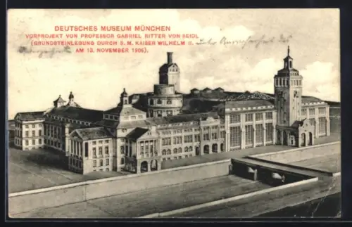 AK München, Deutsches Museum