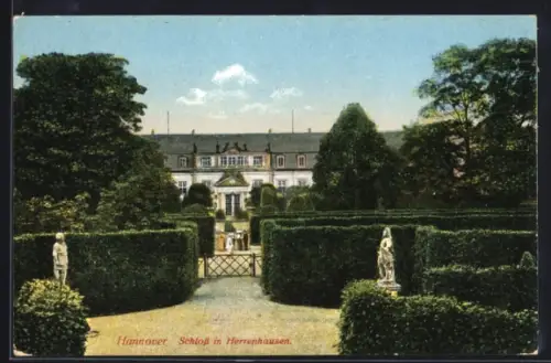AK Hannover, Schloss in Herrenhausen
