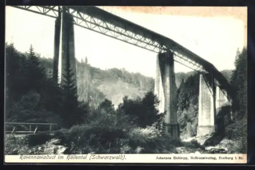 AK Höllental /Schwarzwald, Ravennaviaduct