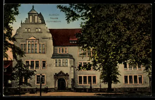 AK Aurich / Ostfriesland, Neues Gymnasium