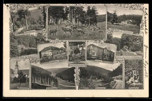 AK Ilmenau, Schule, Stadthaus, Hassbachtal