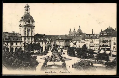 AK Mannheim, Paradeplatz