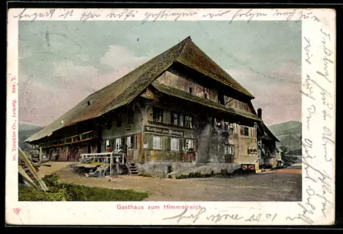 AK Kirchzarten, Gasthaus zum Himmelreich