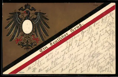 Künstler-AK Bruno Bürger & Ottillie Nr. 7658: Kaiser Wilhelm II im Profil