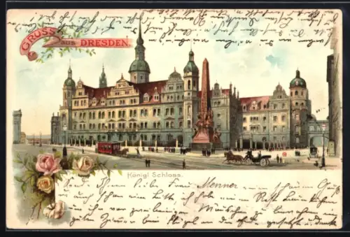 AK Dresden, Königl. Schloss