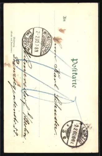 Lithographie Leipzig, Paulinerkirche