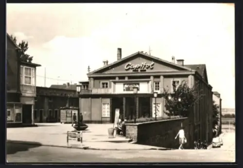 AK Riesa /Elbe, Filmtheater Capitol