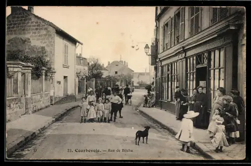 AK Courbevoie, Rue de Blitche