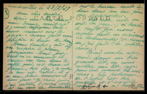 AK Courseulles, La Gare