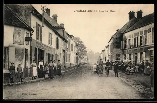 AK Chailly-en-Brie, La Place