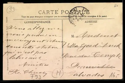 AK Pierrefitte, Rue Jules Chatenay