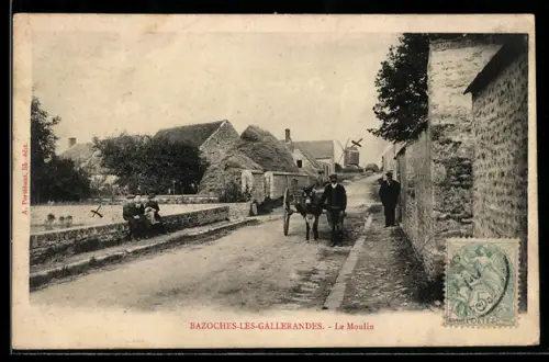 AK Bazoches-Les-Gallerandes, Le Moulin