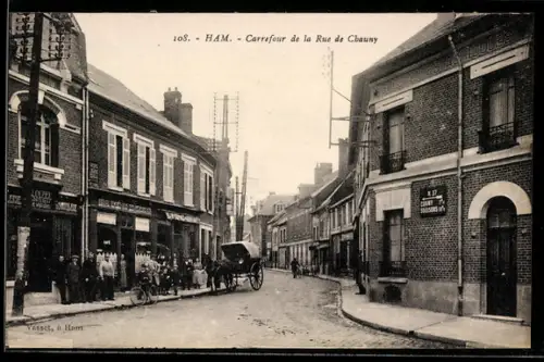 AK Ham, Carrefour de la Rue de Chauny