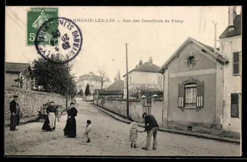 AK Dammarie-les-Lys, Rue des Carrefours de Faery