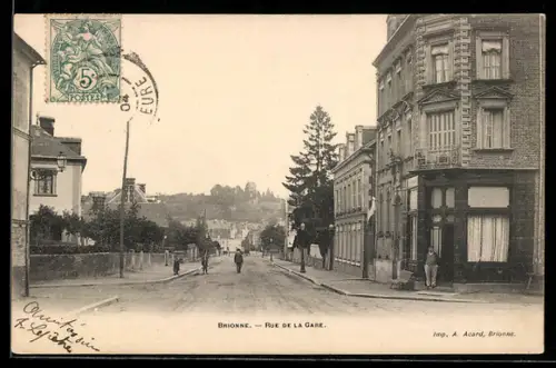 AK Brionne, Rue de la Gare