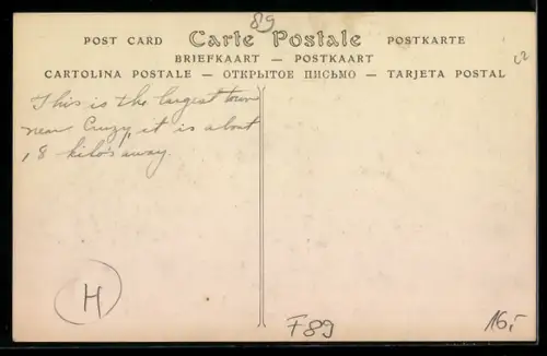 AK Tonnerre, La Rue Rougemont, Strassenpartie