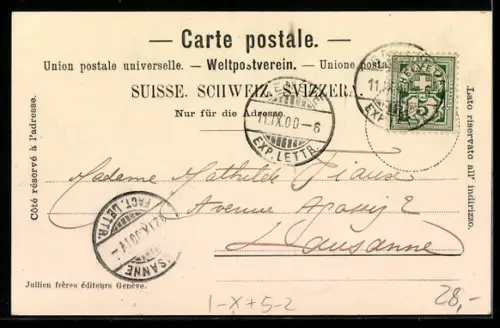 AK Genève, La Rade, Passepartout