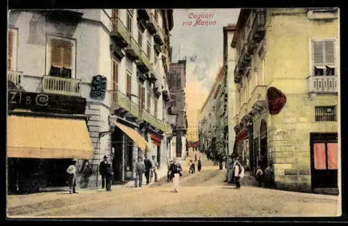 AK Cagliari, Via Manno