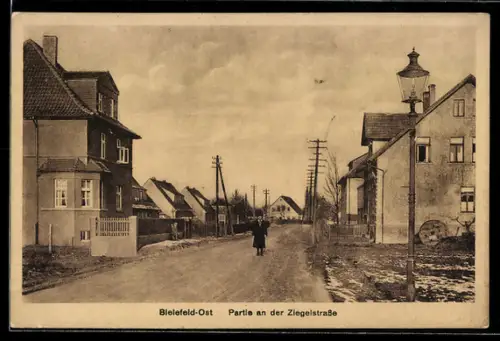 AK Bielefeld, Partie an der Ziegelstrasse