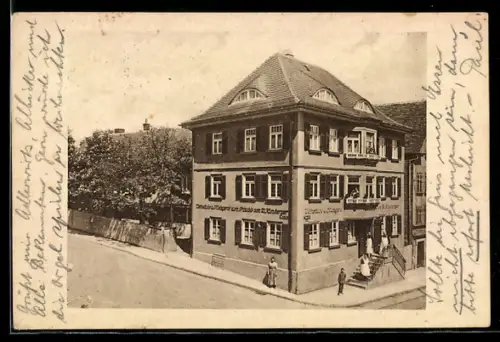 AK Gablenberg, Weingasthaus zum Träuble von W. Kunberger