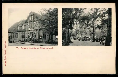 AK Friedrichsruh Bez. Hamburg, Gasthaus Landhaus Friedrichsruh