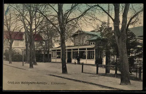 AK Aumühle, Restaurant zur Waldgrotte, Bes. E. Schumacher