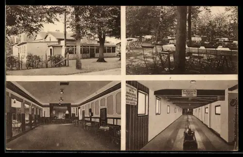 AK Neu-Wohltorf-Aumühle, Gasthaus zur Waldgrotte