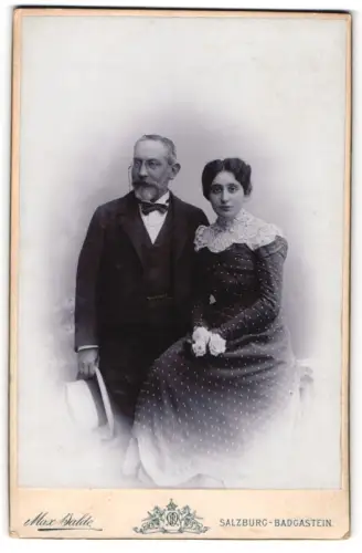 Fotografie Max Balde, Salzburg, Elegantes Paarporträt