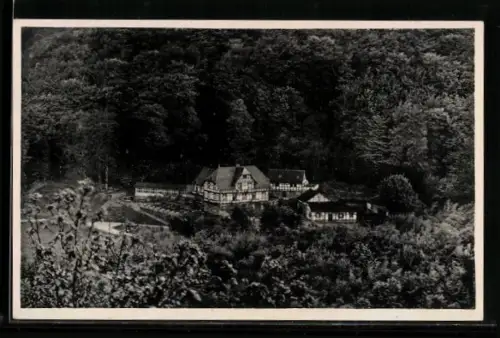 AK Lahr / Schwarzwald, Hotel Löwenburgerhof im Siebengebirge