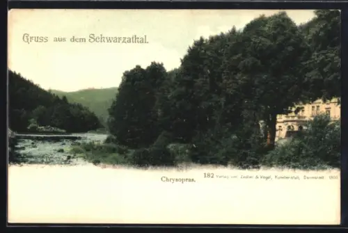 AK Bad Blankenburg, Chrysopras, Panorama