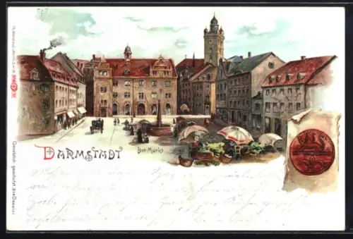 Lithographie Darmstadt, Der Markt