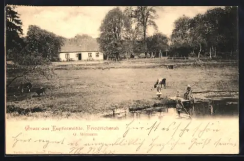 AK Friedrichsruh, Kupfermühle, Bes. G. Möllmann