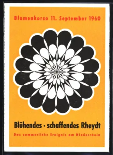 AK Rheydt, Blumenkorso 11. September 1960