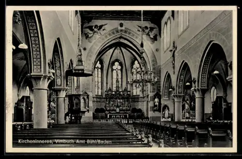 AK Bühl-Vimbuch /Baden, Kircheninneres