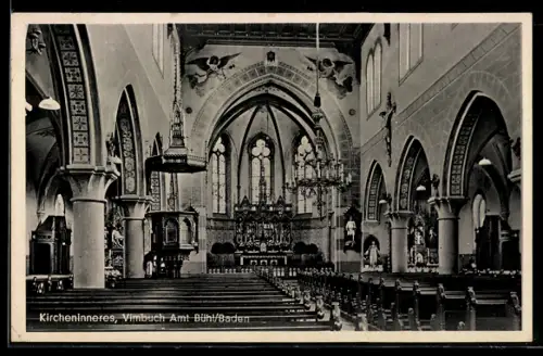 AK Bühl-Vimbuch /Baden, Kircheninneres