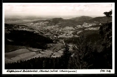AK Bühlertal /nördl. Schwarzwald, Obertalpanorama