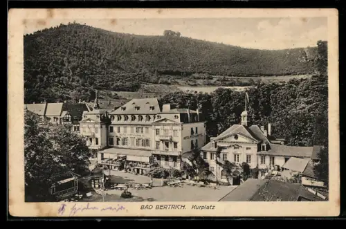AK Bad Bertrich, Partie am Kurplatz