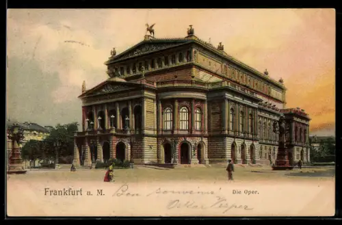 AK Frankfurt a. M., Die Oper