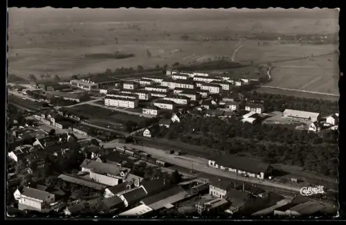 AK Bühl /Baden, Luftaufnahme des Ortes