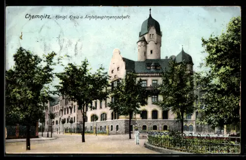 AK Chemnitz, Königl. Kreis- u. Amtshauptmannschaft