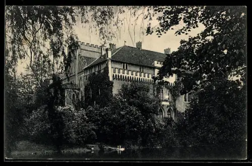 AK Seifersdorf bei Radeberg, Gräfl. v. Brühl`sches Schloss