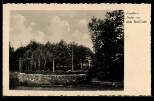 AK Hamborn, Partie aus dem Stadtpark