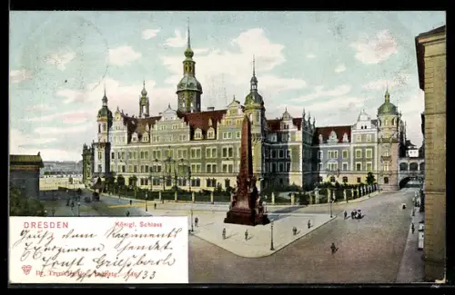 AK Dresden, Königl. Schloss