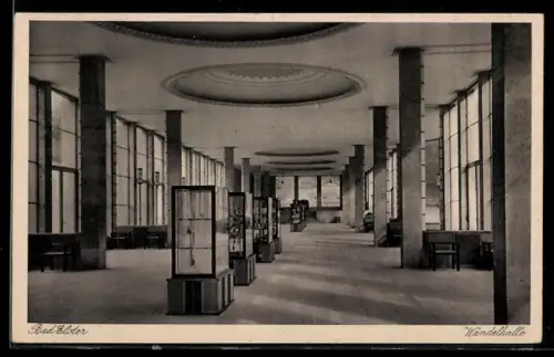 AK Bad Elster, Wandelhalle, Innenansicht