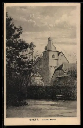 AK Soest, Partie mit der Hohne-Kirche