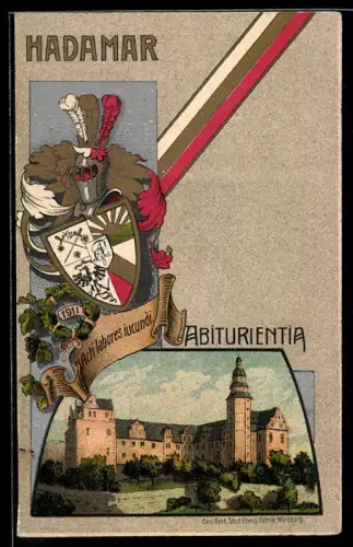 AK Hadamar, Abiturientia 1911, Studentenwappen