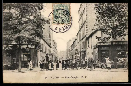 AK Clichy, Rue Cousin